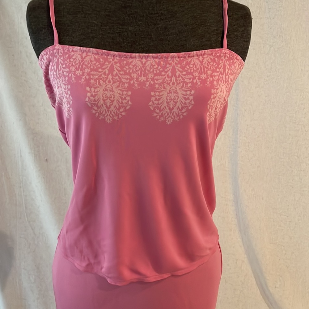 Banana Republic size S Bubblegum pink spaghetti strap top NWT